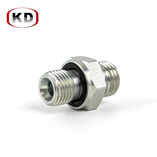 Metric Straight DIN Adapters  BSP Thread Stud End With ED-Ring Sealing