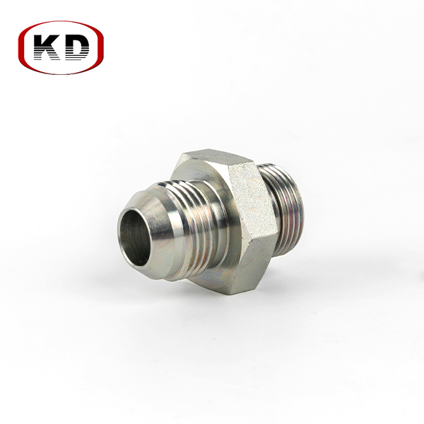 JIC Male 74°Cone Hydraulic Adapter Tube Fitting With Sae O-Ring